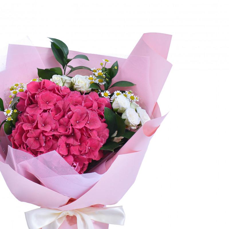 Lựa chọn màu sắc bó hoa cẩm tú cầu phù hợp
