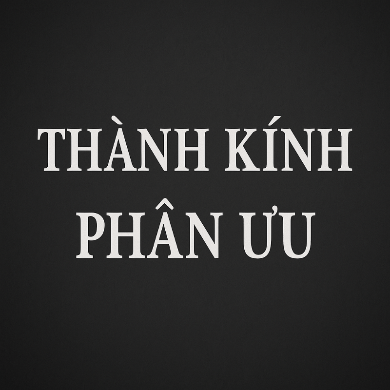 Sử dụng Thành Kính Vân Ưu trong dịp trang trọng