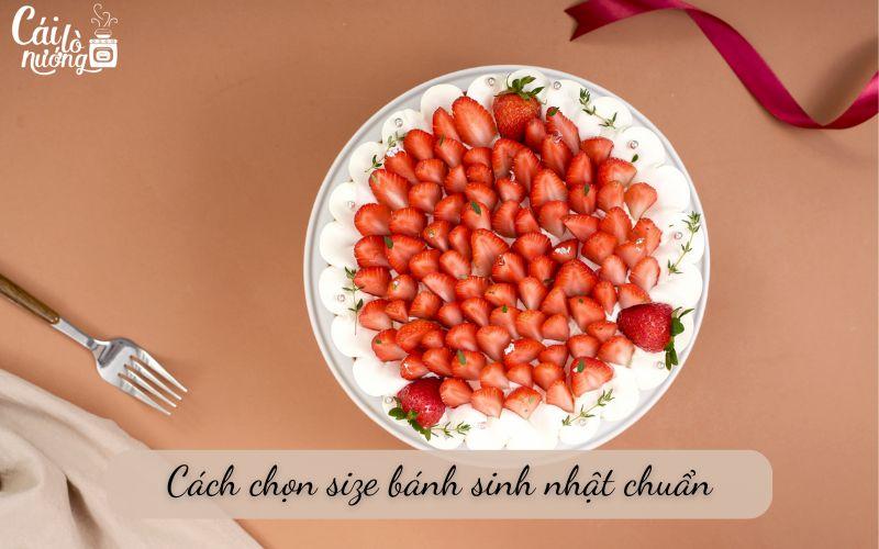 Bánh kem size 18 cho tiệc sinh nhật