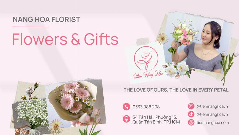 Bó hoa nhỏ cầm tay quà tặng ý nghĩa