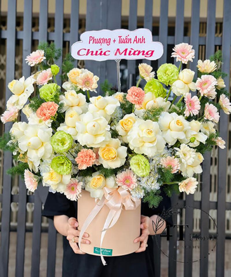 Hinh anh dai dien hoa cam tu cau xanh duong dep me hon tai Lela Flower