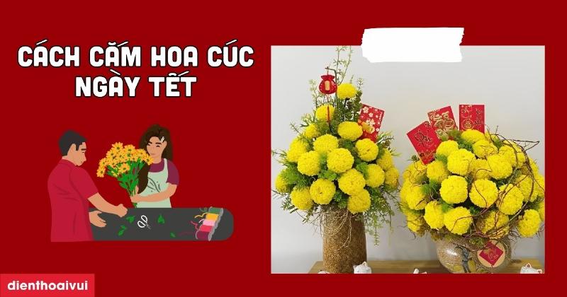 Hoa Cúc Vàng và Nghệ Thuật Cắm Hoa