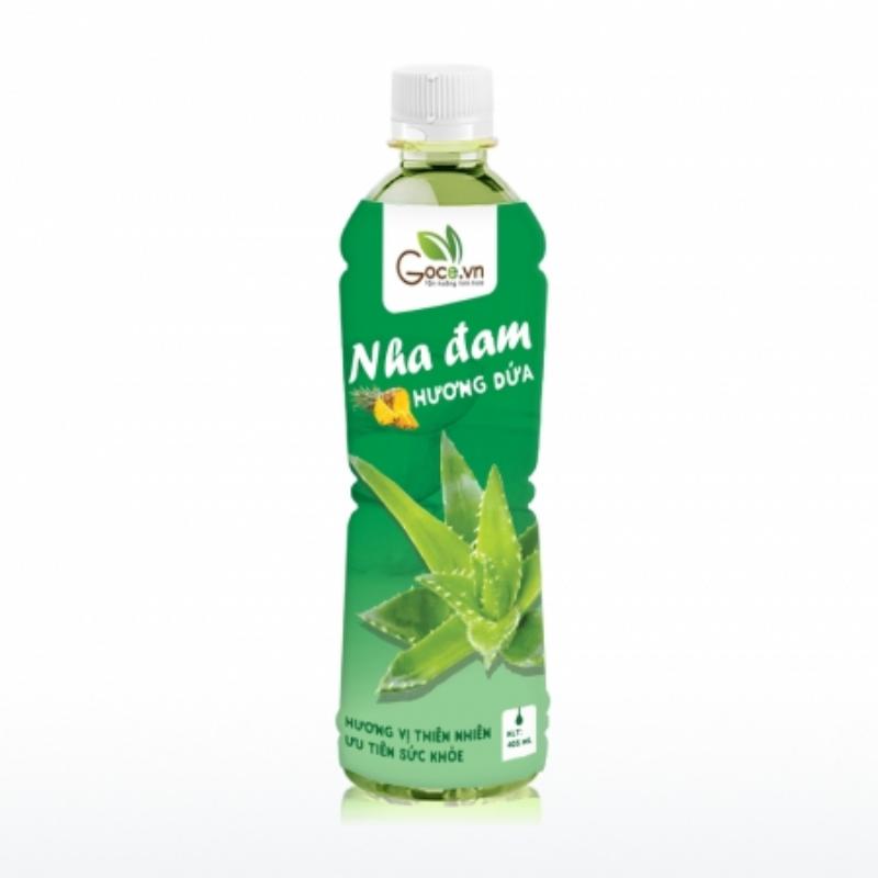 Nước ép dứa đóng chai giải nhiệt