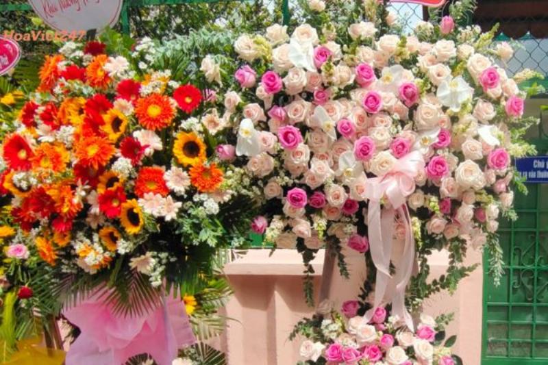 Tìm hiểu ý nghĩa hoa trong lẵng khai trương