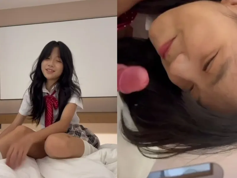 Em loli dễ thương liếm cò biến em thành con đào nứng lồn p1