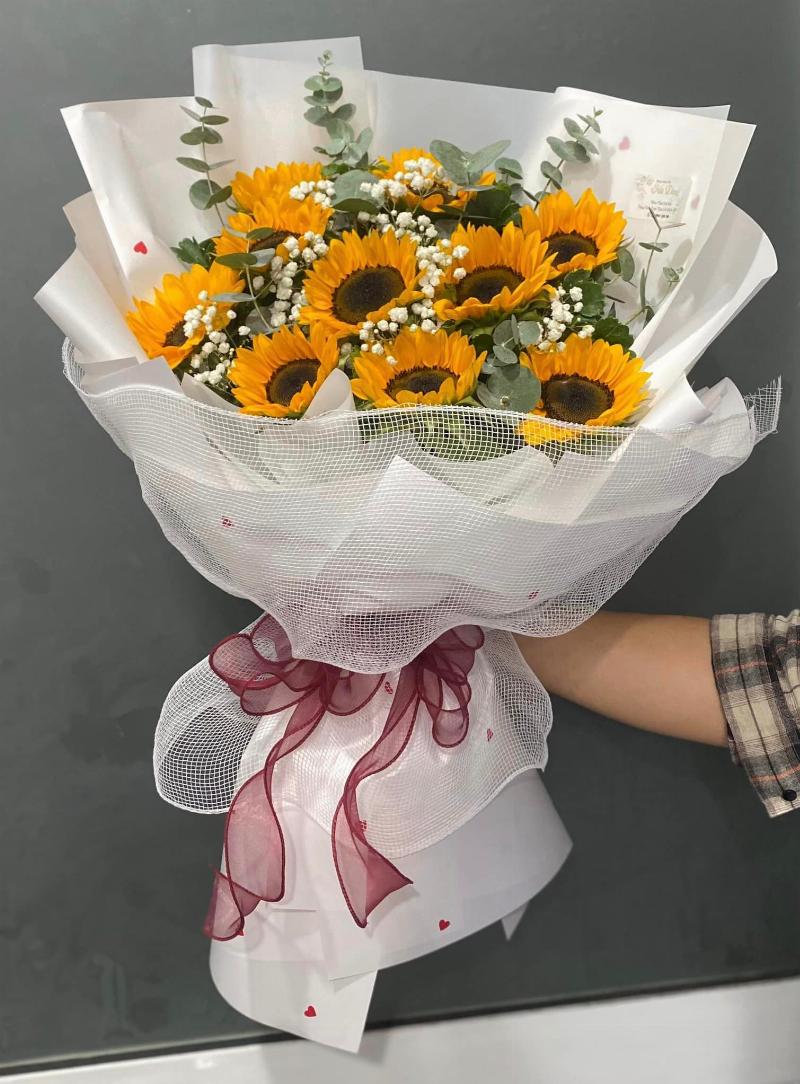 Ảnh hoa hướng dương sinh nhật rực rỡ