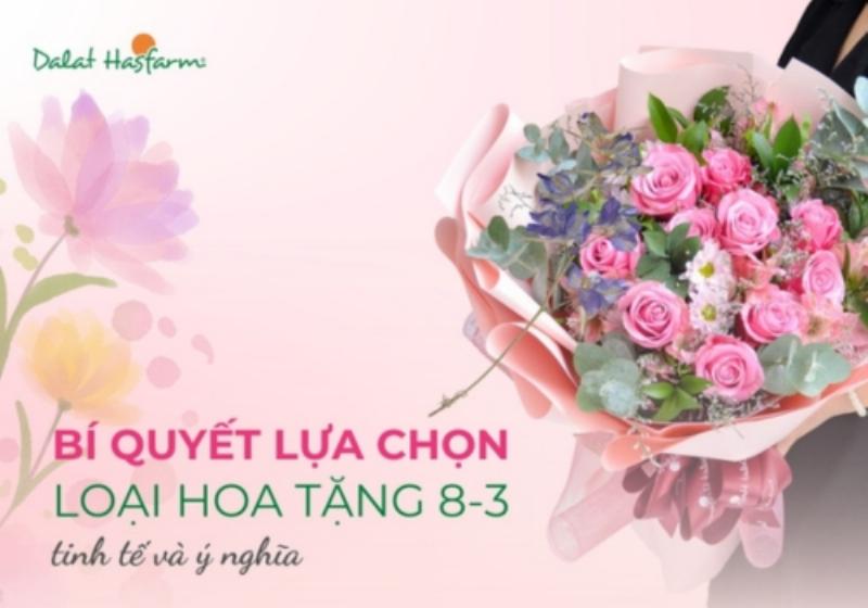 Bó hoa hồng đẹp ngày 8 3, ý nghĩa hoa