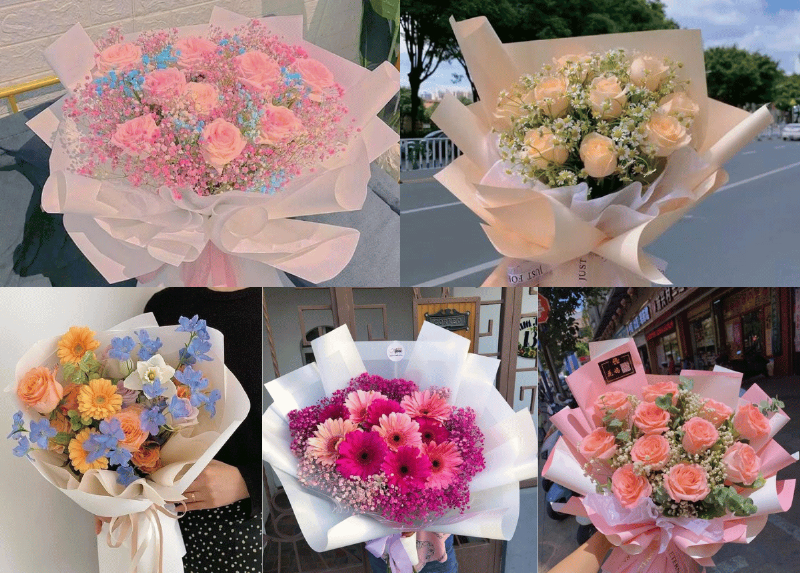 Chọn hoa tặng người yêu