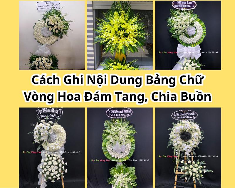 Vong hoa tang le duoc ket tu hoa hong trang the hien su ton kinh va tiec thuong